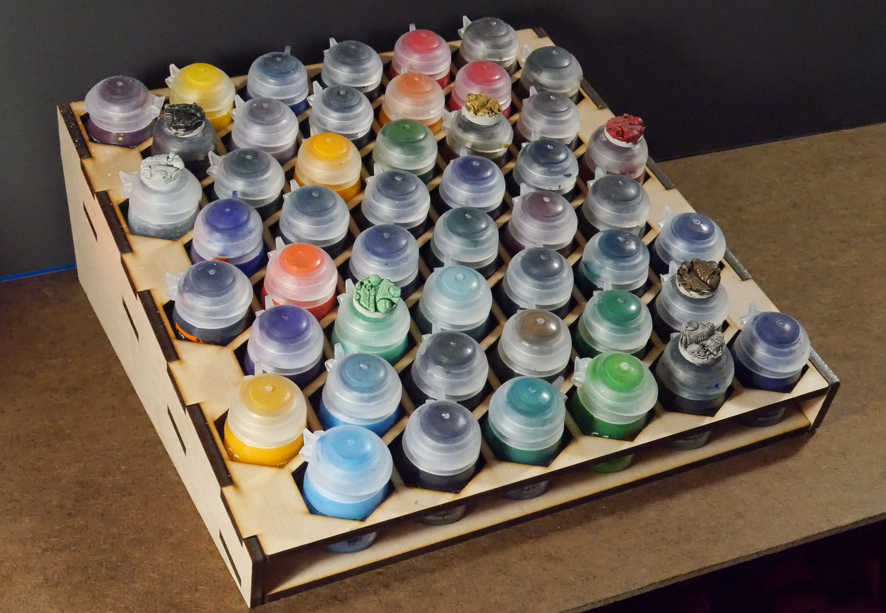 New paint rack