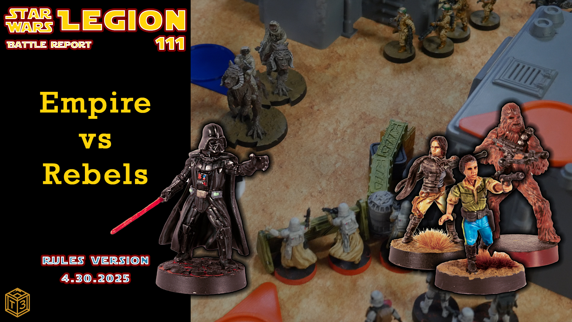 Star Wars Legion 111 – Empire vs Rebels
