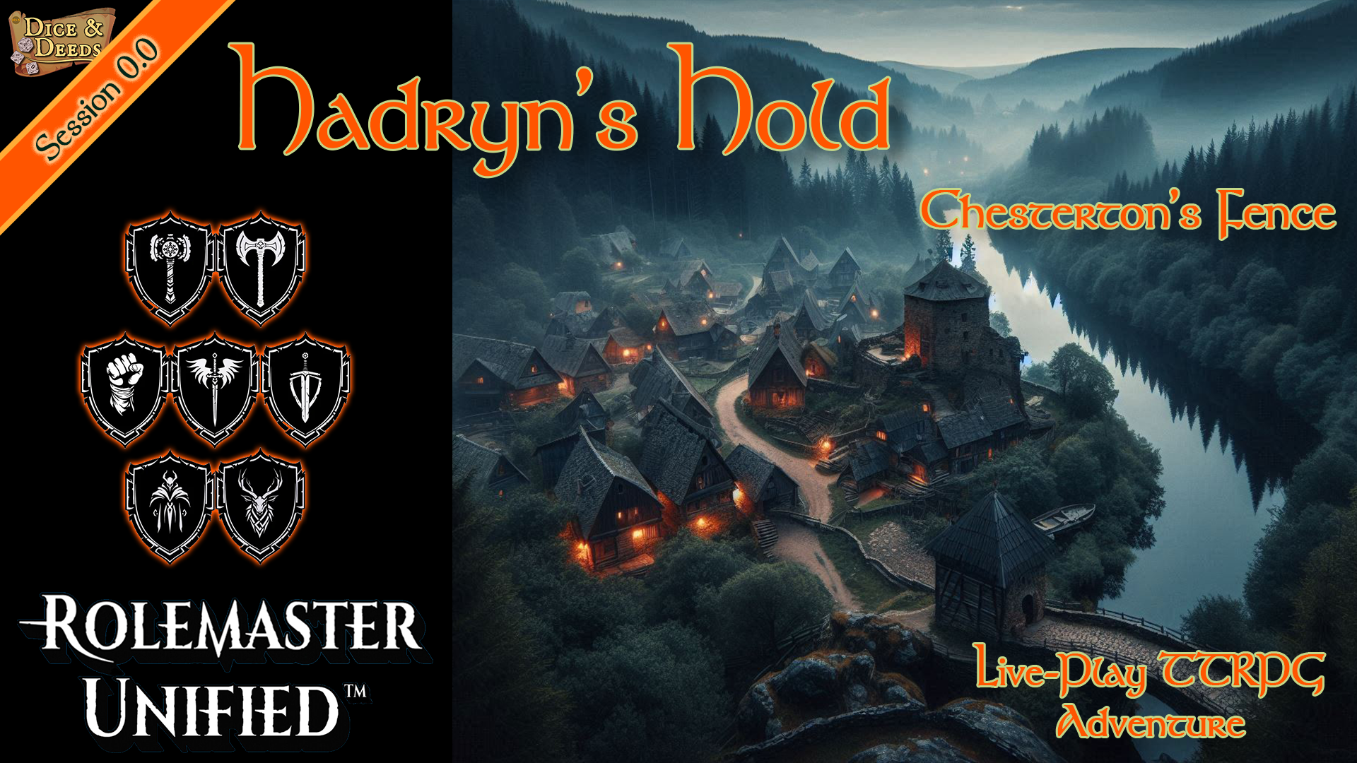 Hadryn’s Hold begins